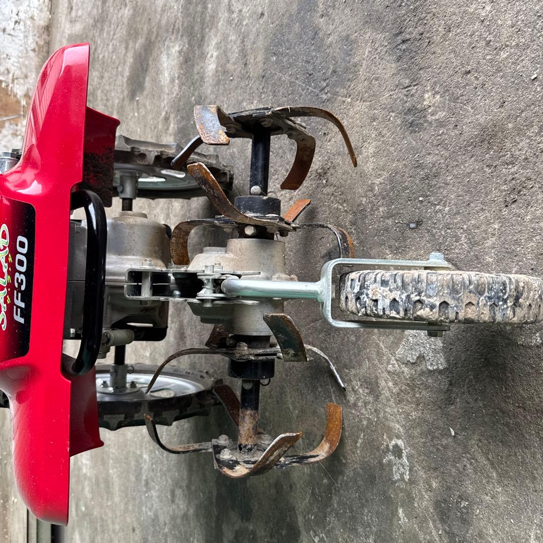 Honda FF300 耕運機 赤、 一発始動中古良品