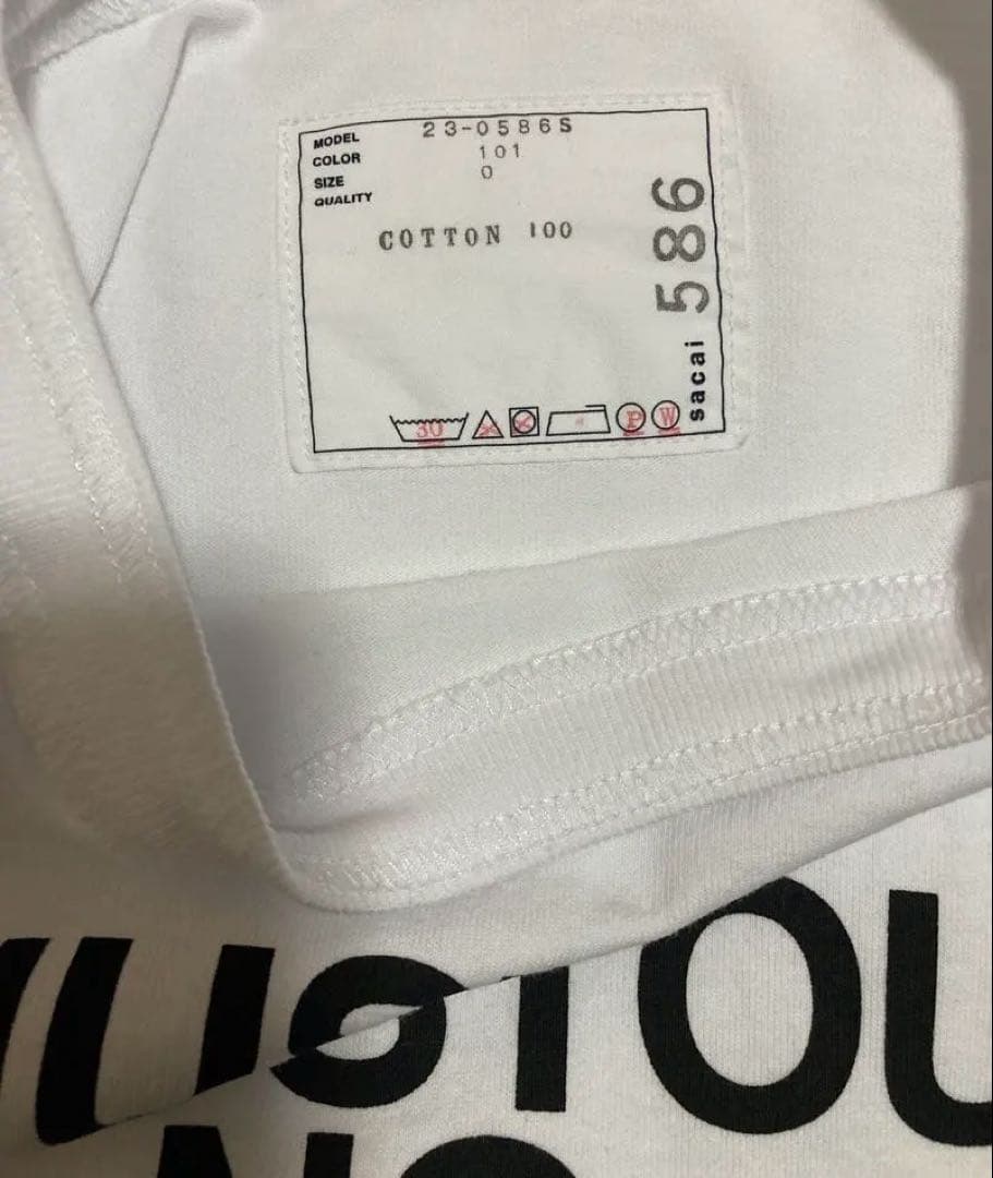 sacai ロンT